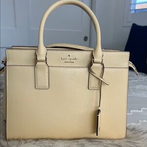 Kate Spade Beige Satchel Bag